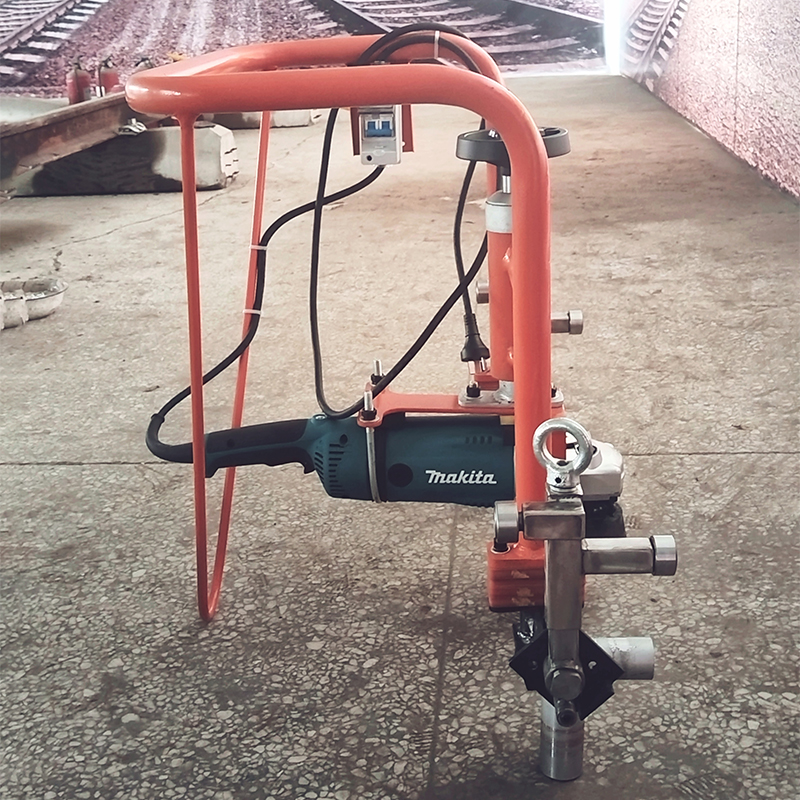 電動道岔打磨機(jī)的使用方法演示